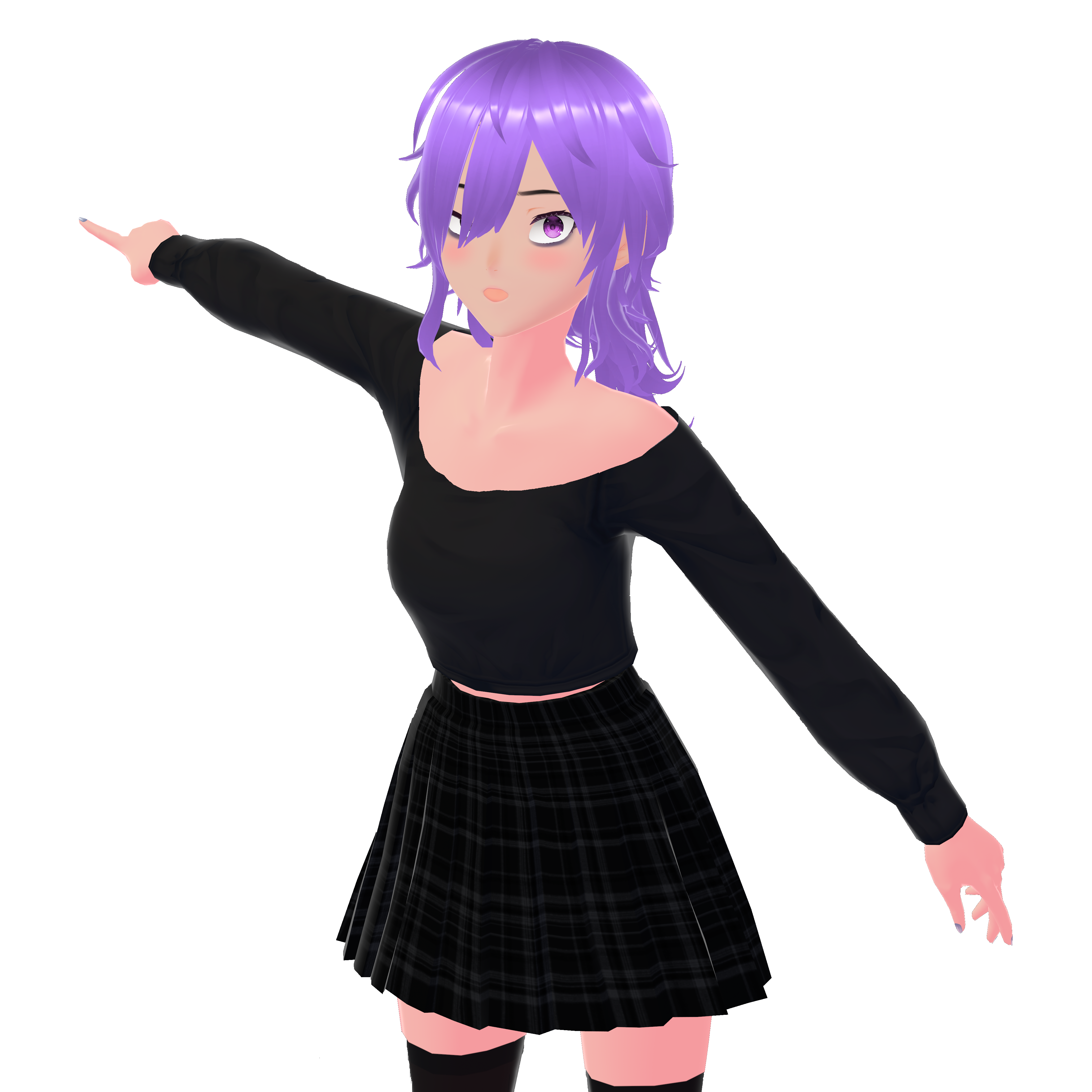 Image of Mei wojack pointing